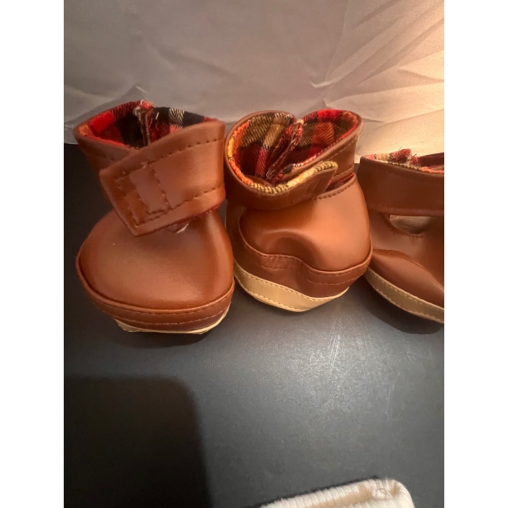 1987 Teddy Ruxpin Worlds of wonder Faux Leather Boots - Picture 5 of 7